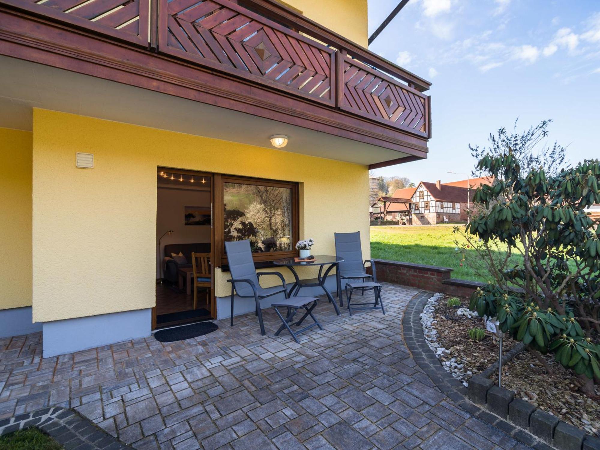 Apartment In The Odenwald With Terrace Mossautal Esterno foto